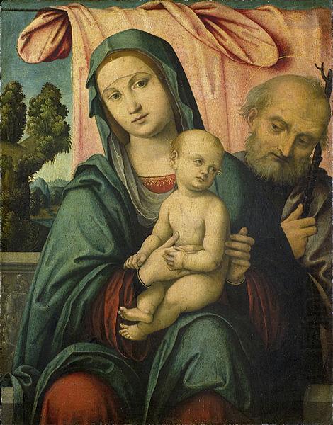 The Holy Family, Lorenzo Costa